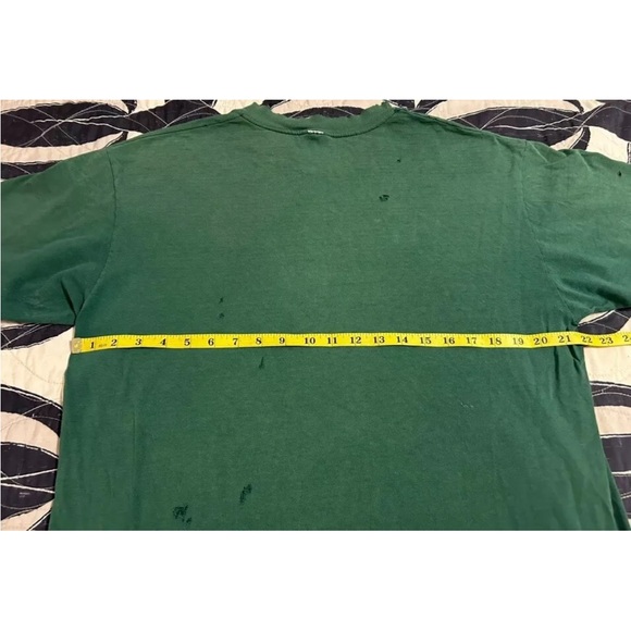THE VERVE VTG 90s RARE❗️Band Tee T Shirt Green Vintage - Picture 10 of 11